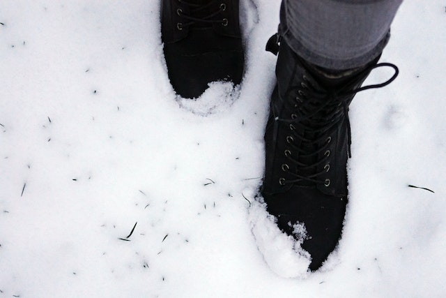 Vegan barefoot winter shoes